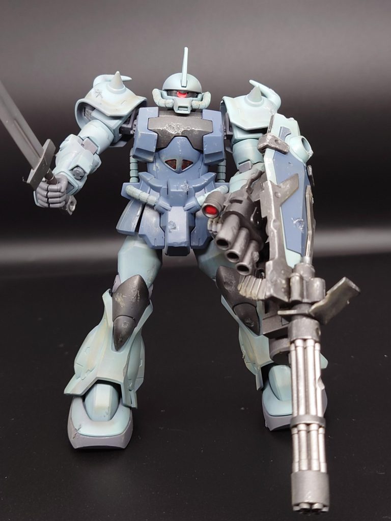 46作目 HGUC MS-07B-3 グフカスタム 「震える山」–8枚目/制作者:@kjyun_choroq