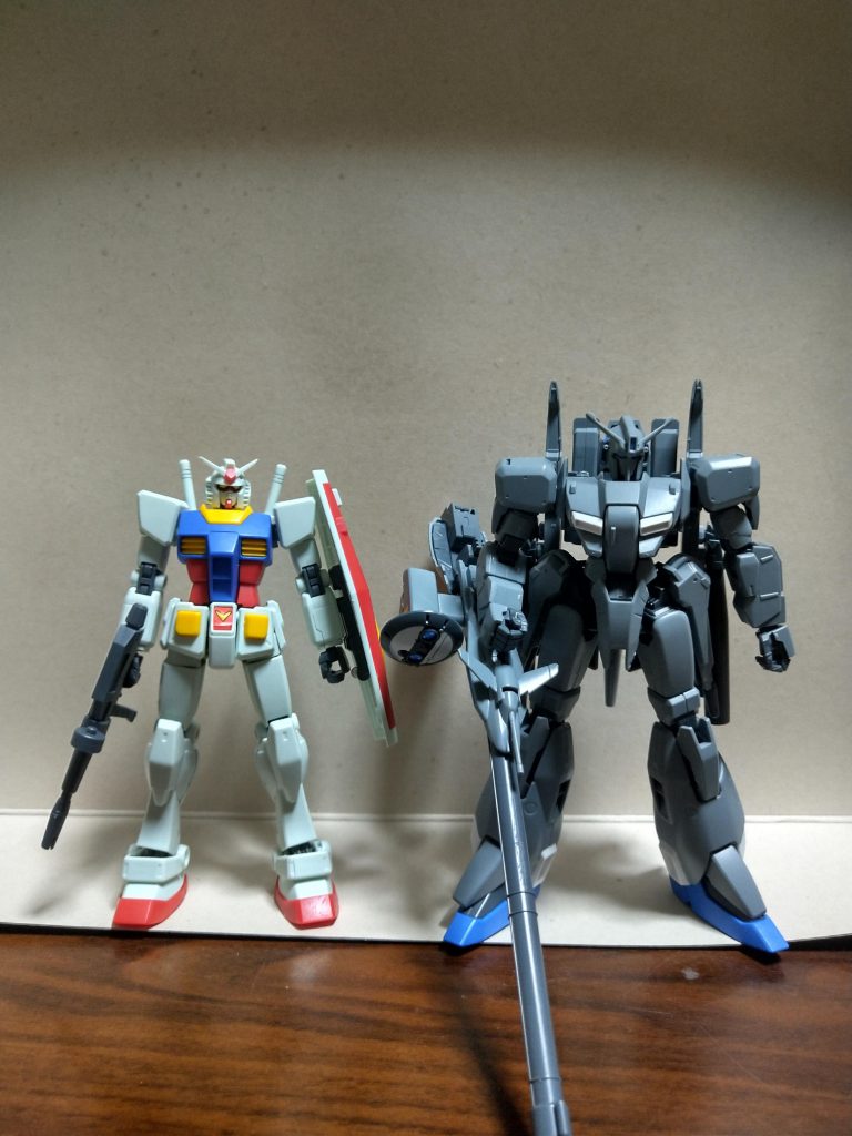 過去作の比較リヴァイブガンダム