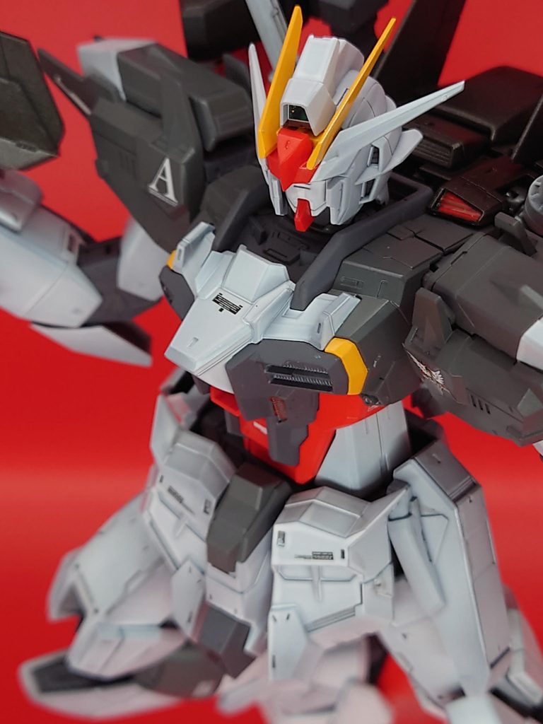 ホワイトパーツはグラデーション塗装です！