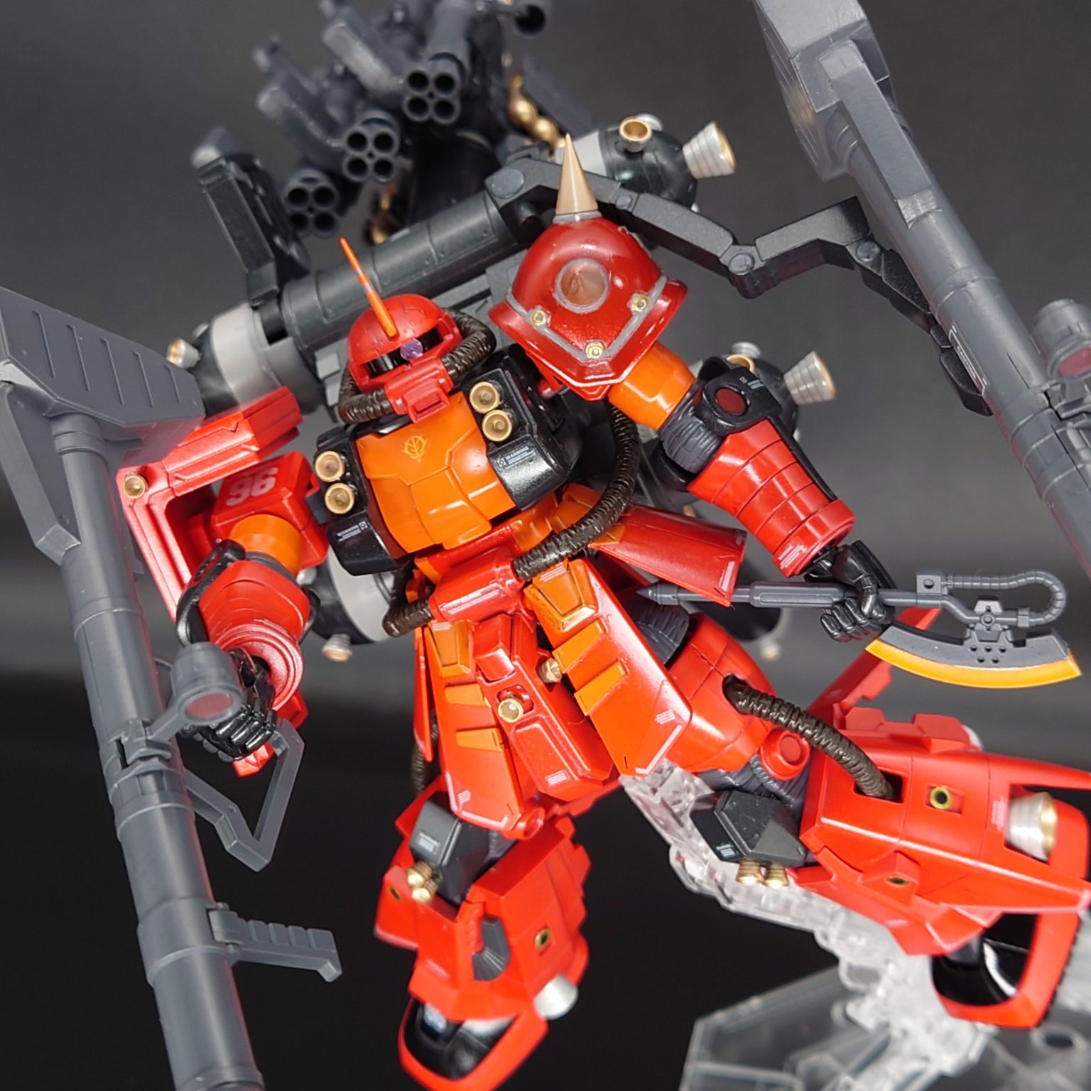 ４９作目 1/144 HG MS-06R ZAKUⅡ サンダーボルト サイコザク