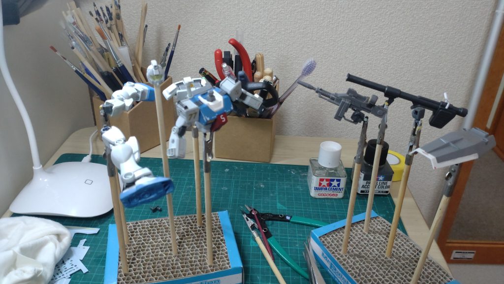 トップコート前です