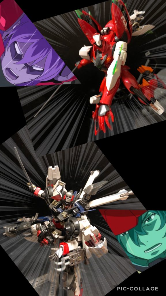 キオ「父さん、大丈夫かな..?」アオ「きっと大丈夫だ。俺たちは早くディーヴァに戻るんだ!」アカオ「おーい!キオ!アオーっ!」キオ「アカオ!!」アカオ「助けに来たぞ!」キオ「!!!何か来る!!」アカオ「なんだって!?よし行くぜキオ!合体だ!」アオ「レッツAGEコンバイン!」キオ「合体!!ガンダムゥーーーッ!!」ぐおーっバキンッ!『ガンダムAGE−3オービタル!!』