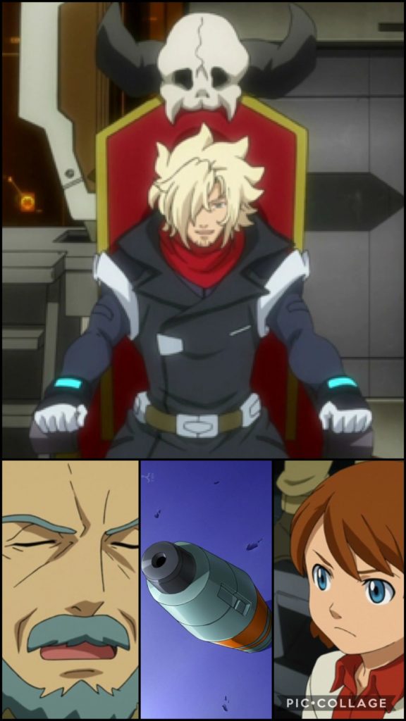 アセム『この戦争の行方は…呪われた秘宝が握っている。』キオ「え!?秘宝って!ひとつなぎの!?凄いよ、じいちゃん!」フリット「落ち着くんじゃ。キオ。それは違うアニメじゃ。それでは無い。」アセム『呪われた秘宝...。それは…EXA-DB(エグザ・ディー・ビー)』キオ「えぐざでぃーびー?」アセム『コロニー国家戦争以前のあらゆる兵器情報を網羅した巨大データベースだ。』キオ「な〜んだ。時は大航海時代の話じゃないんだ。」フリット「この話はあくまでガンダムじゃからの。」アセム『俺がEXA−DBの存在を知ったのは、キオが生まれた運命の日だった....。』キオ「あれ?思い出話が始まったよ!?」フリット「まあ聞いてやってもいいじゃろ。」....そう、アレは、ただの漂流船の調査の筈だった...。ーーーーーアセム「先行隊!応答しろ!どうした!?何があった!?」先行隊「巨大な....MSが....!突然....うわぁーーー!!」アセム「どうした!?応答しろ!!くそぉ…ただの漂流船の調査だったハズなのに!」ピピ!!アセム「!!なんだあれは!?」バシューン!バシューン!アセム「く!なんて攻撃だ!!」バシューン!バシューン!アセム「とりあえず隠れるぞ!状況が不利すぎる!」バシューン!バシューン!アセム「く...なんだアレは...!アレもヴェイガンだと言うのか!?む...友軍機!!ゼフィ!大丈夫か!?」アセム「なっ.....!!残骸だと...!?」ピピピピ!!!アセム「しまった!!」バシューン!バシューン!バシューン!アセム「ぐあああああーーーーーーーっ!!?」