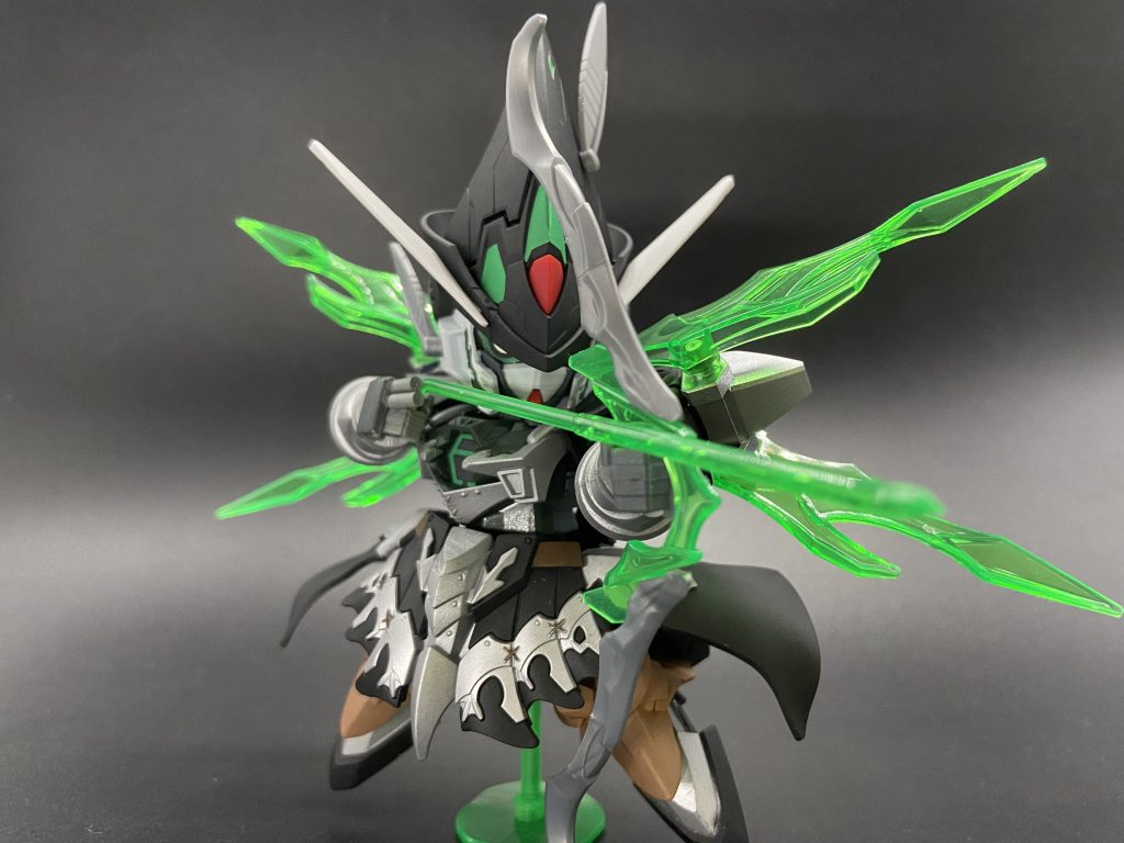 で部分塗装を施し完成!金曜夜中から日曜までで、パパ業務もしてたので大体8時間くらいの制作かなと思います!