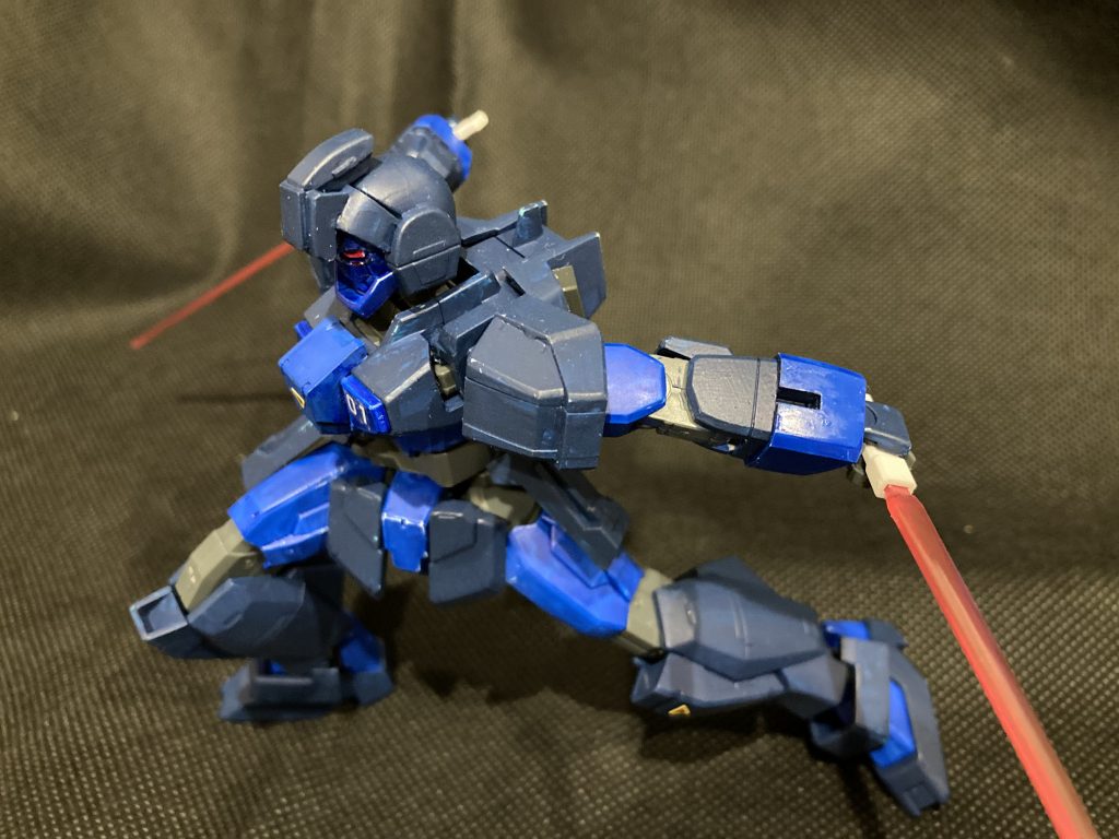 如何でしたか？今回はブルーディスティニーのオマージュ作品になりました。きっとフリットならこんなMSの開発もOKするだろうなぁ、などと妄想しながら作るのは楽しかったです。