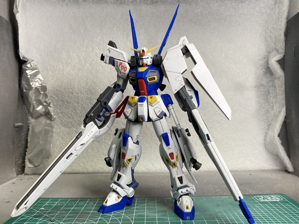 F90にG・O・Dタイプのパックを装着。DOGパックと命名。盛り盛りすぎてエネルギー絶対すぐ枯渇するやろうと思いながらも、ロマンを求めました。