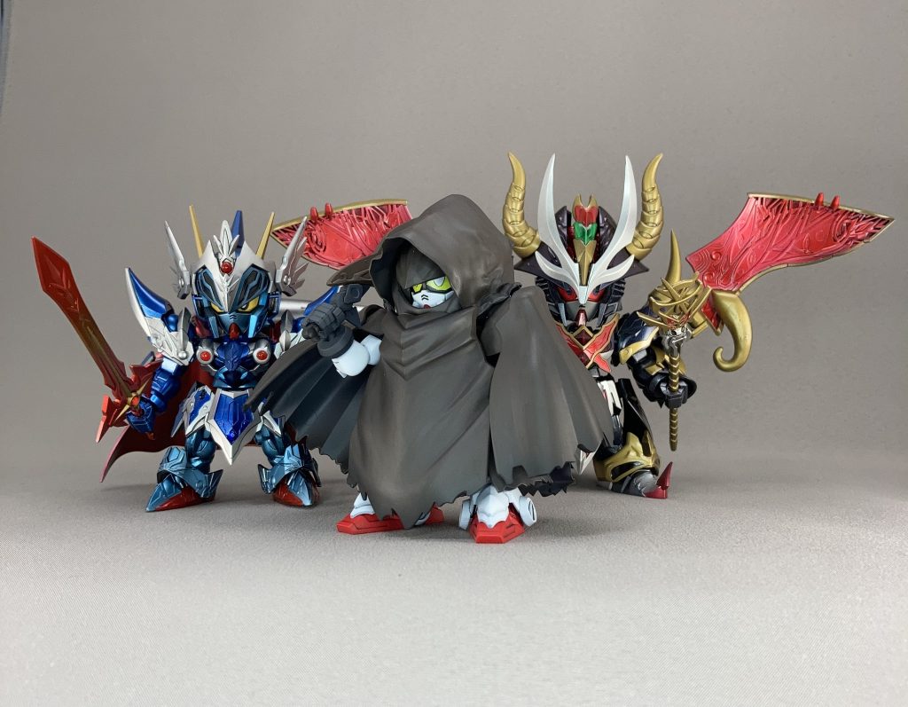 最近作ったSDガンダム。個人的にSDブームですね。