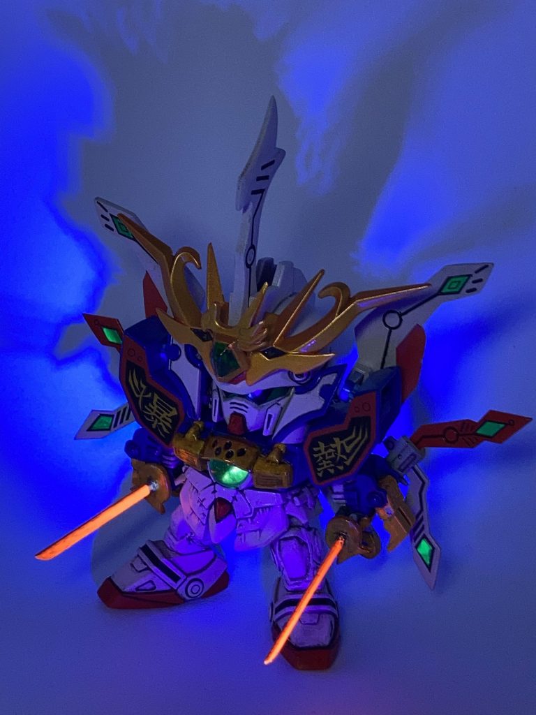 ブラックライト照射🔦