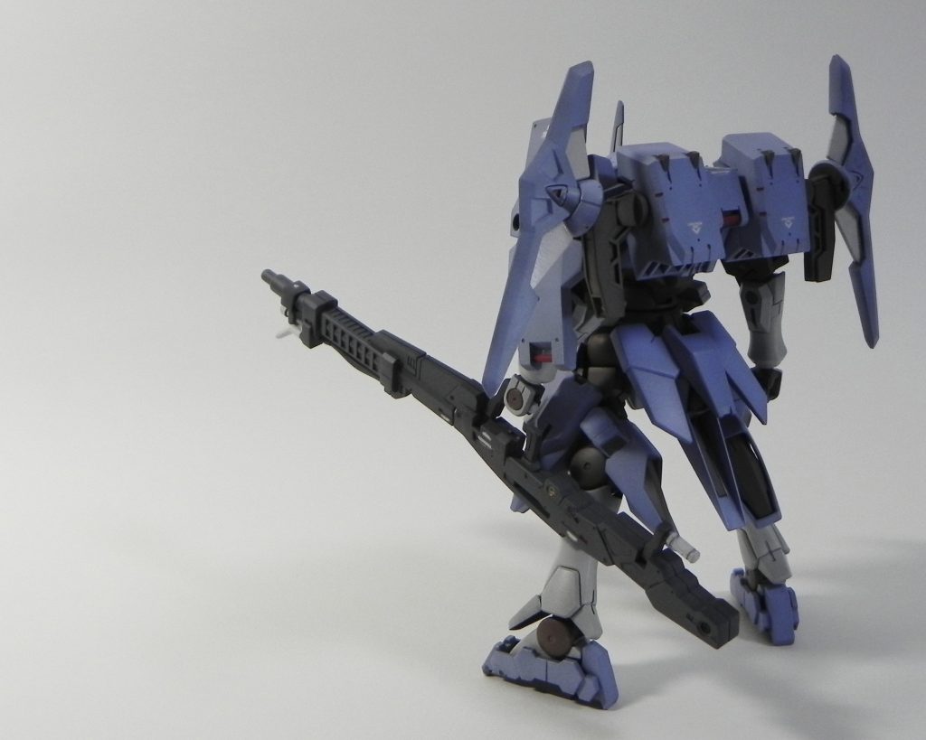 バックショット。長物はかっこいいですね。