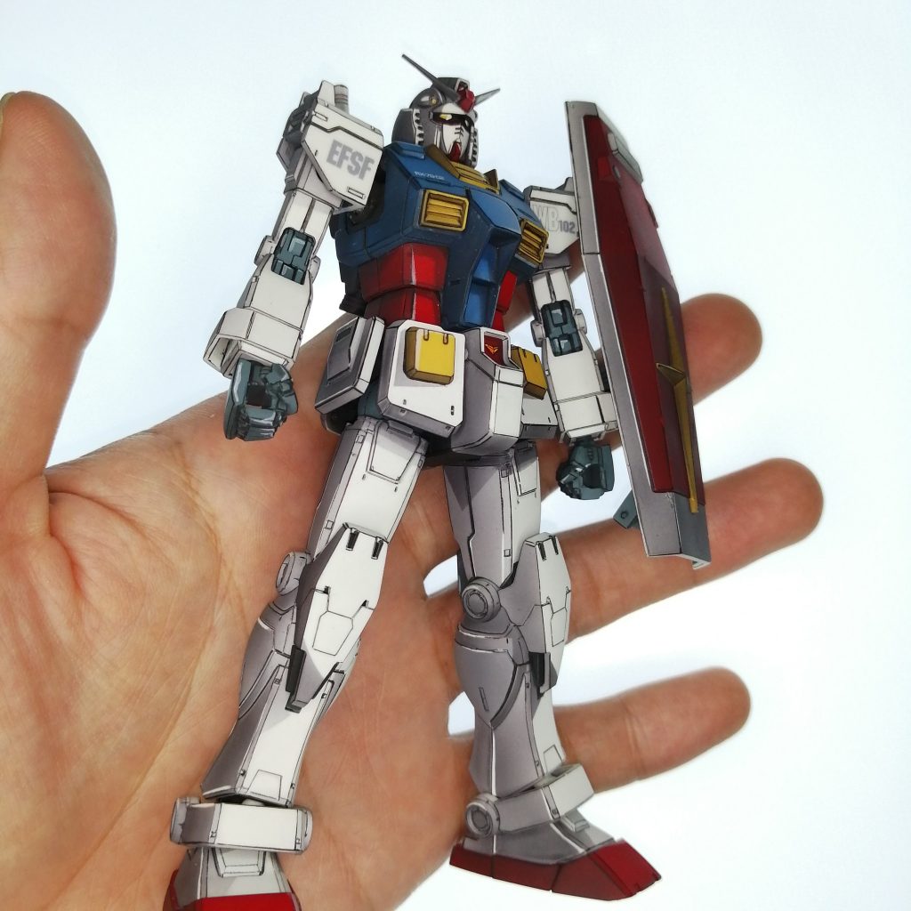 定番の手乗りプラモ。