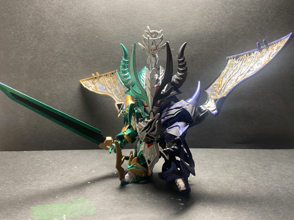 「さあ、お前の罪を数えろ!」 最後まで見ていただきありがとうございます!仕上げ方も塗装もまだまだですが、イメージを実現する作業が楽しいです!