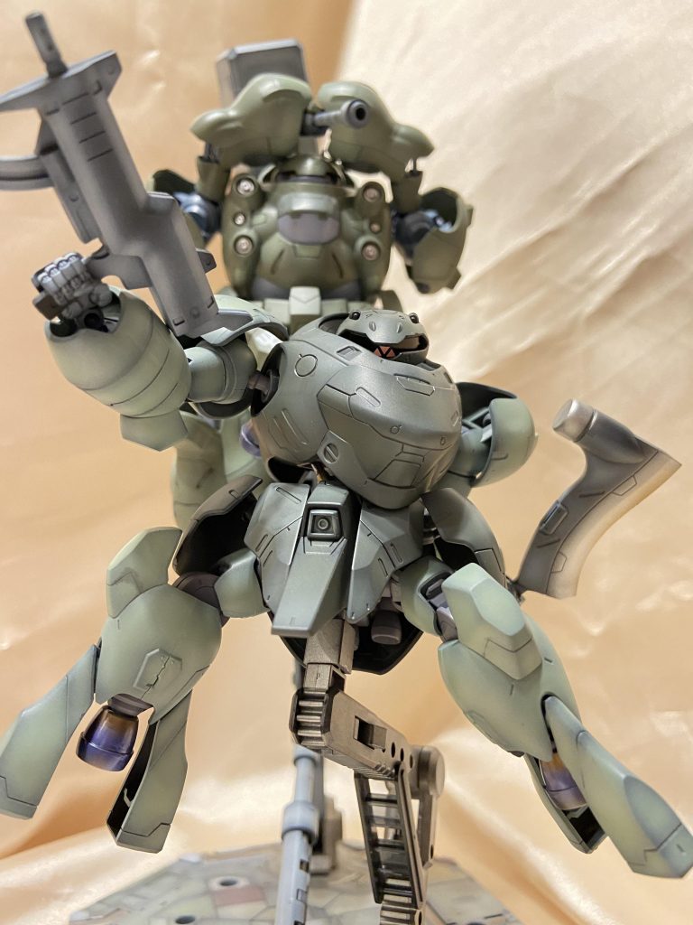 前作グシオンと絡めてみました。うしろから殴られそうですね💦