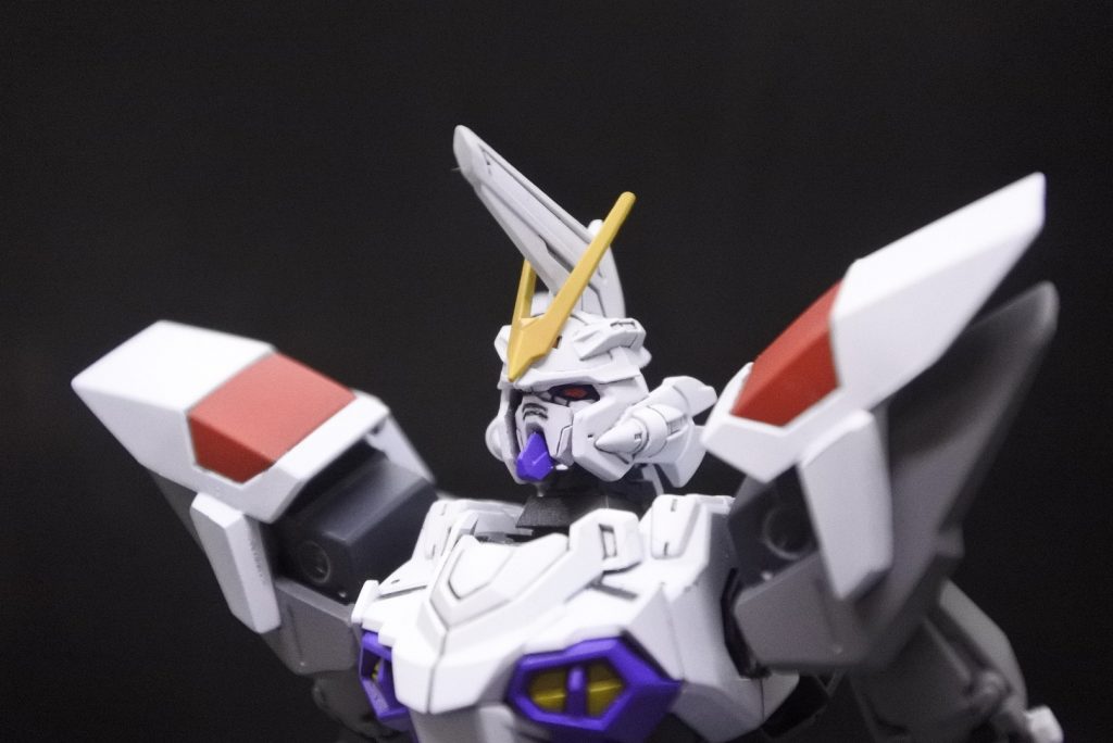 肩上部はリボーンズガンダムのサイドアーマーを加工して取り付けてますカラーリングはフリーダムを参考にしています