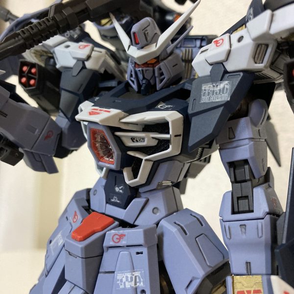 エールカラミティガンダム　トップコートしました。