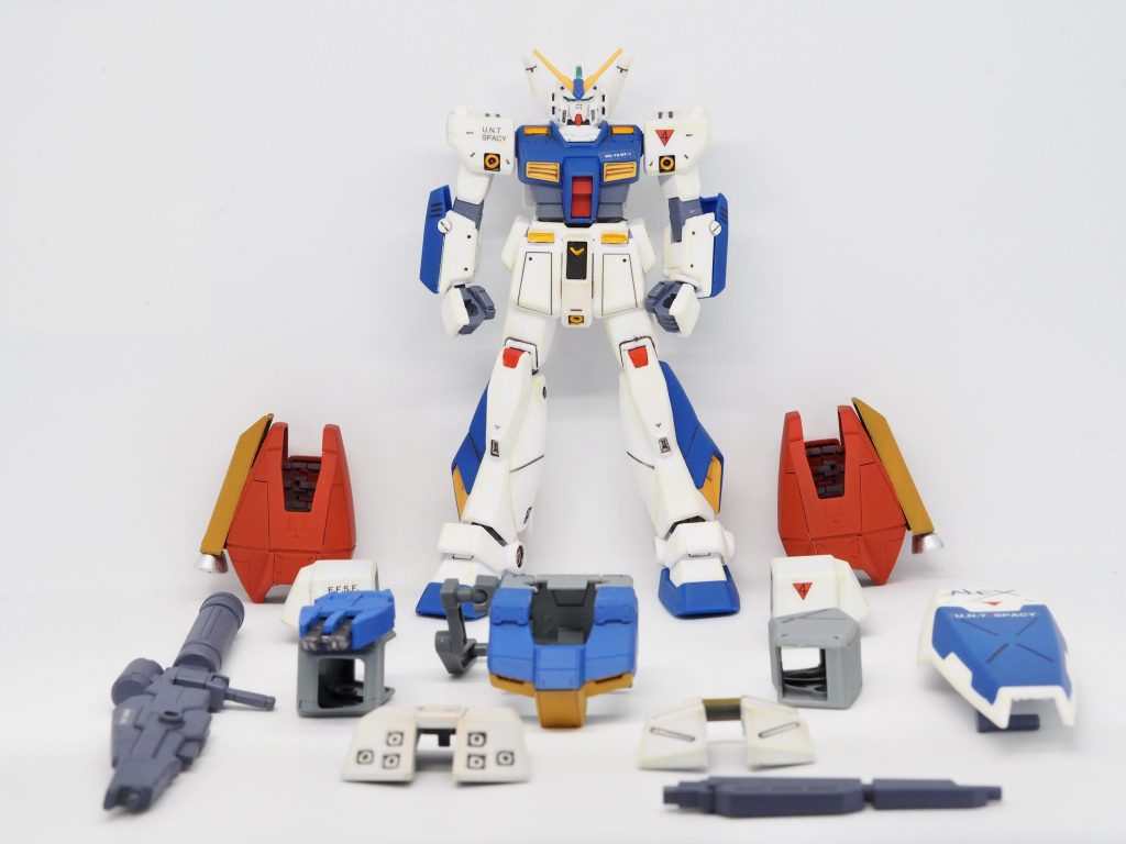 アレックスとパーフェクトチョバムアーマーを並べて。