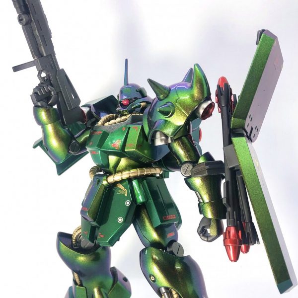 HGUC ギラ・ドーガ　メタリック偏光塗装