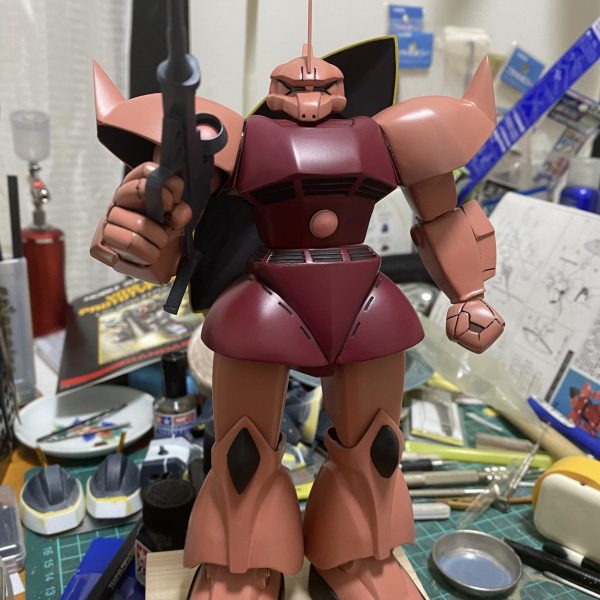 シャア専用ゲルググ・ガンプラ改造作品まとめ|機動戦士ガンダム