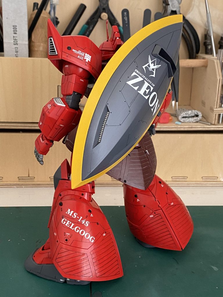 MGシャア専用ゲルググ–2枚目/制作者：k.u