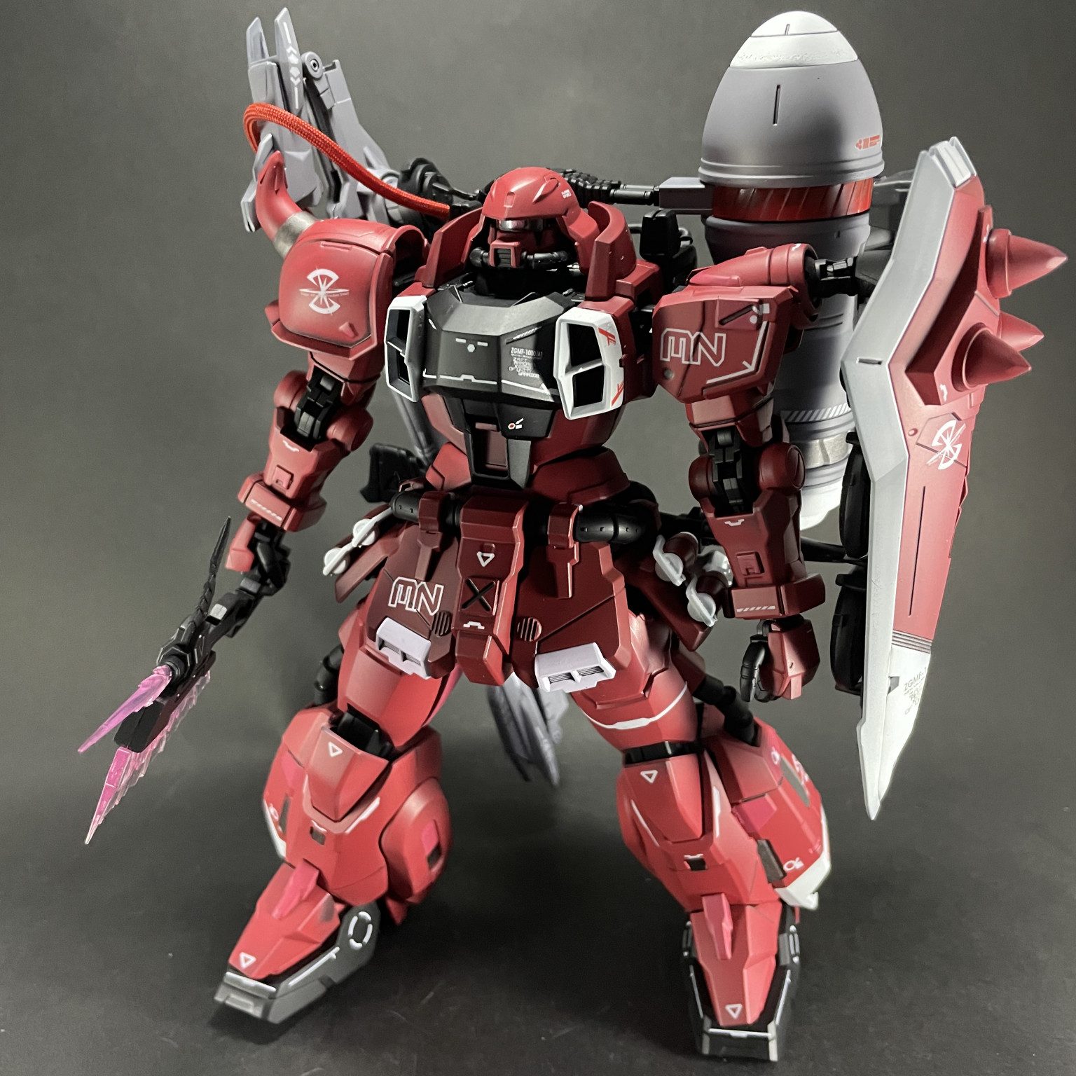 塗装済み完成品】MG ガナーザクウォーリア ディアッカ機仕様 - 模型 