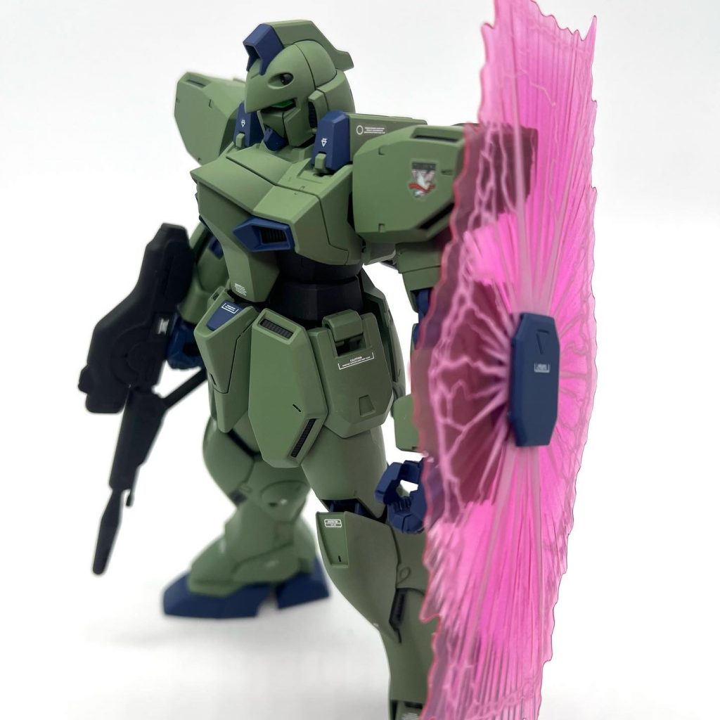 ビームシールドのエフェクトすごい