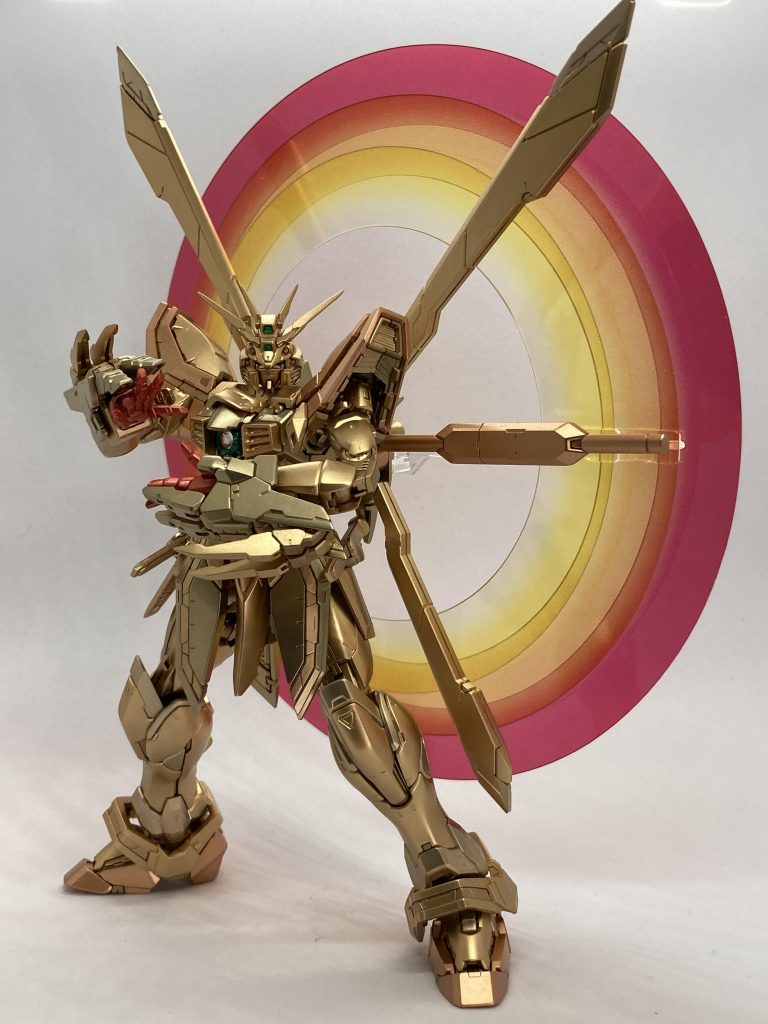 ゴッドガンダム–4枚目/制作者：ミミガーマン