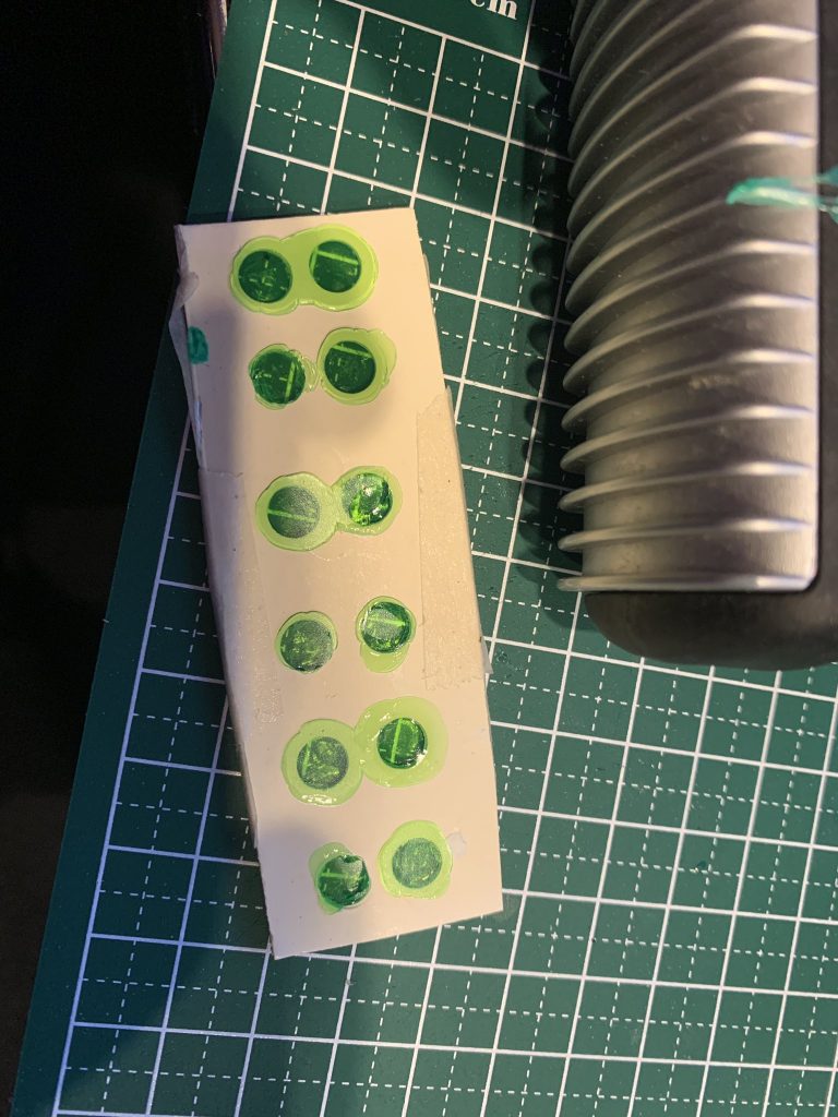 バーニア内部に仕込んでいるクリアランナーのやつ