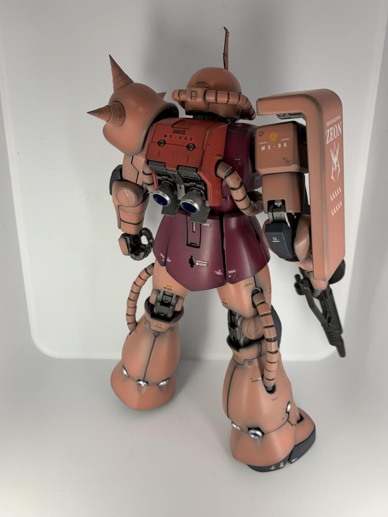 MG シャア専用ザク　–3枚目/制作者：モフモフゴロー