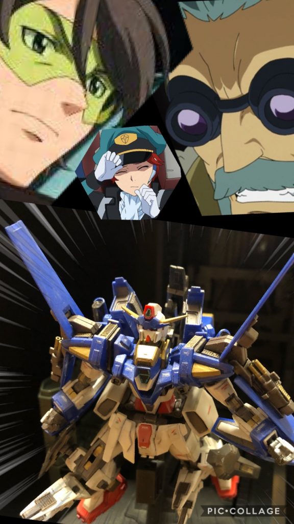 アオ「....まだ言い争ってるな。」キオ「あー!もう!じいちゃんは!」アカオ「俺たちだけで行こうぜ!ヴェイガンの好きにさせるもんかよ!」アオ「そうだな。行こう。」キオ「よし!行こう!皆んな!!」oyz「よーし、準備は出来ているぞ!」キオ「よし!乗り込むぞ、皆んな!」アカオ・アオ「おう!」キオ「ガンダムAGE−3!Gファイターモード!行きます!!」キオ「ヴェイガンのいる場所は近いよ!」アカオ「ヴェイガンめ..!またコロニーを襲いに来たのか!」アオ「キオ!分離だ。ベースファイターで行くぞ。」キオ「うん!了解!チェーンジ!ベースファイター!」アオ「飛ばすぞ、キオ。」キオ「え?うわぁーー!!」アカオ「先に行っててくれよお!後から駆けつけるぜ!」アオ「いたぞ!ヴェイガンだ。」キオ「敵の注意をこちらに向けなきゃ!ビームバルカン発射!」ダダダダダっ!!キオ「命中!でも倒せてないよ!?」アオ「それでいい。敵を惹きつけるぞ。」キオ「追ってきたよ!」アオ「よし、分離するぞ。」キオ「え!?どうするの!?」アオ「アカオのGトップと合体しろ。それなら倒せる。俺は囮だ。」キオ「わかった。気をつけてね。」アオ「ああ。」アカオ「キオー!」キオ「アカオくん!」アカオ「キオ!合体だ!」キオ「よーし!合体!チェーンジ!トップファイター!」アカオ「キオ!ヴェイガンの方へ向かって飛べ!狙撃はオレに任せろ!」キオ「了解だよ!」アカオ「よーし!狙い撃つぜ!いけえ!ビームバスターッッ!!」どーん!!