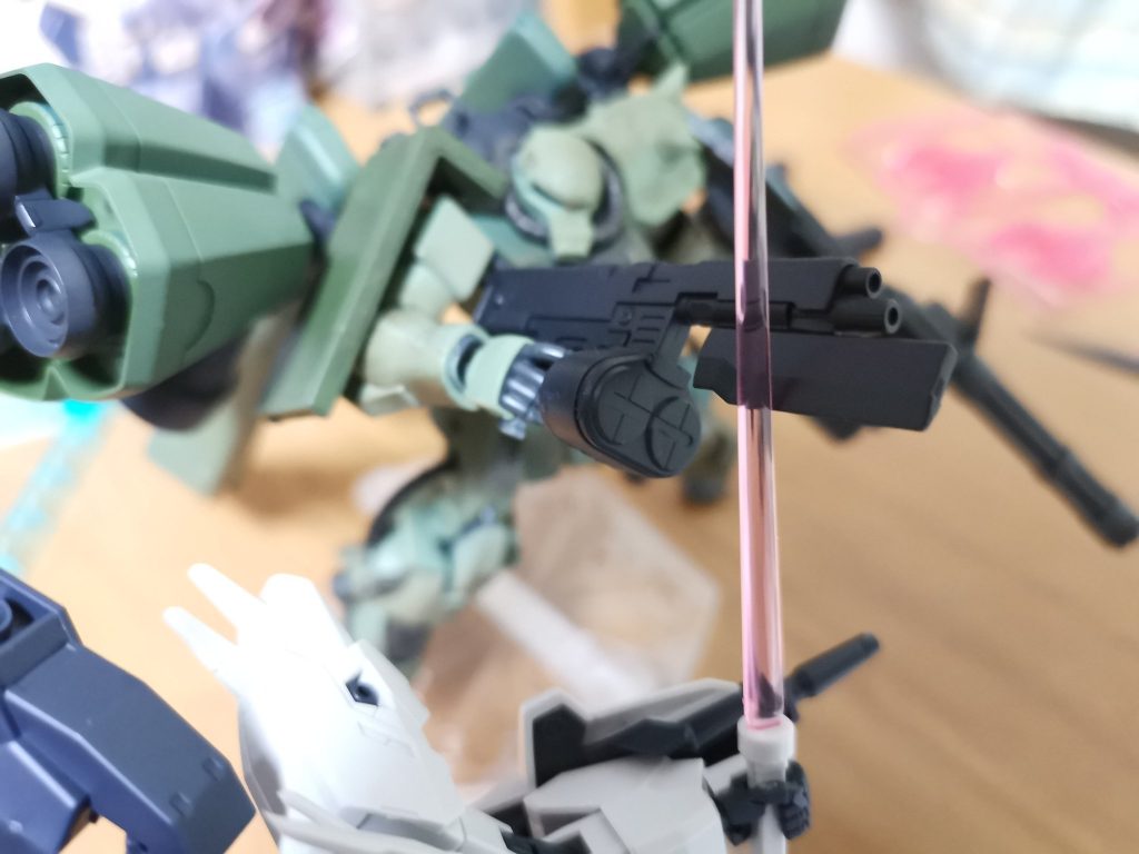 MMP-80の改修型ドラムマガジンとヒートジュッテをオプション装着