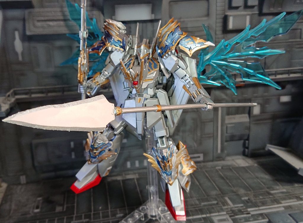 槍はランナーとランナープラ板で自作