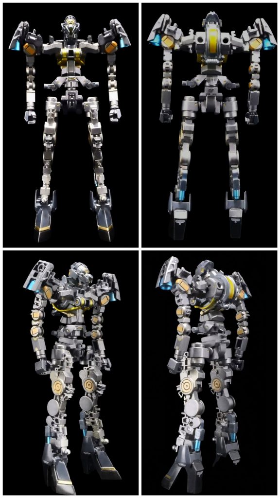 フレームのみ状態を各アングルから。