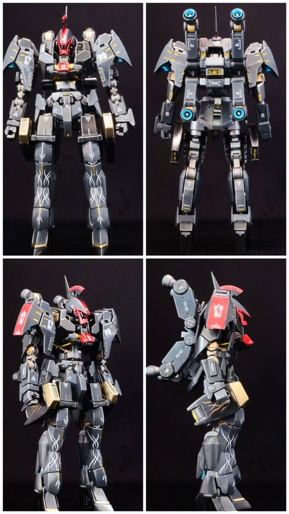 武装無し状態を各アングルから。