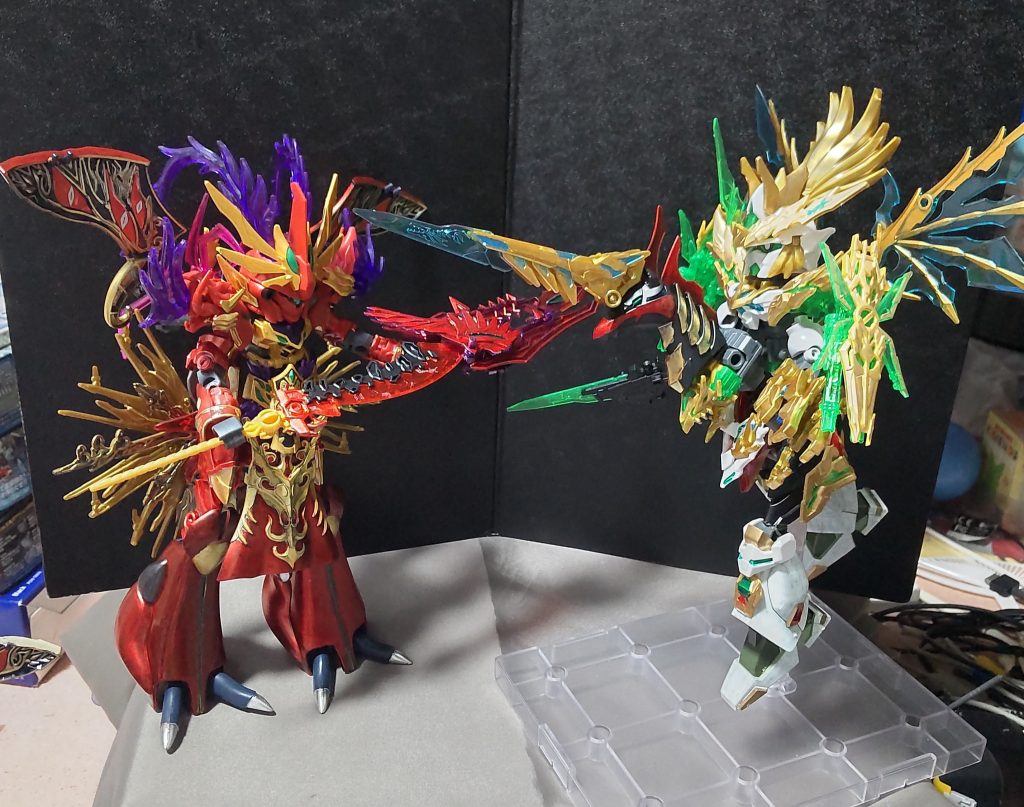 呂布「フフフ……そうだ、その真の漢の魂を持つ者と闘ってみたかったのだ！！魂ィィィっ！！！」劉備「勝負がこの一撃ですべてが決まる……行くぞ、呂布！！」果たして、どちらに軍配が上がるのでしょうか……？