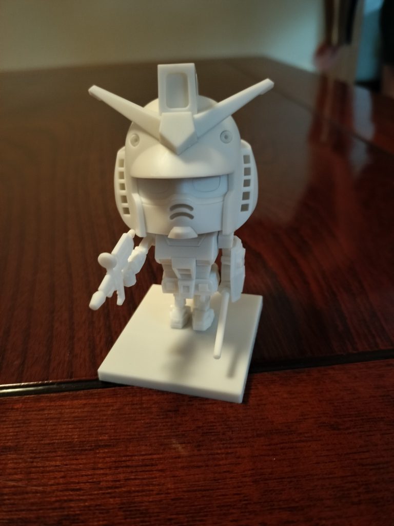 塗装前。この時点で可愛い！勝利！！