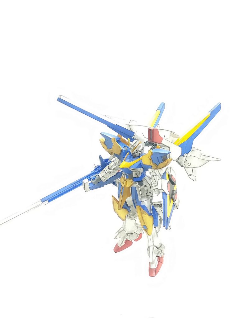 V2アサルトバスターガンダム–2枚目/制作者：かえる