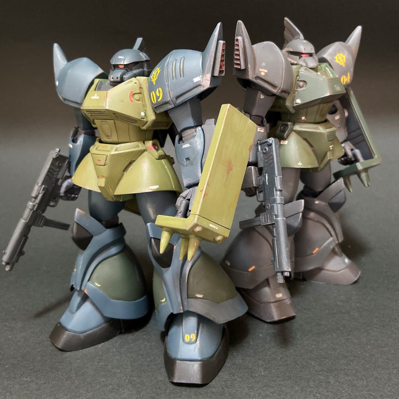 秋のゲルググ ＨＧ ゲルググマリーネ２態｜kusari 筧 草梨さんの 