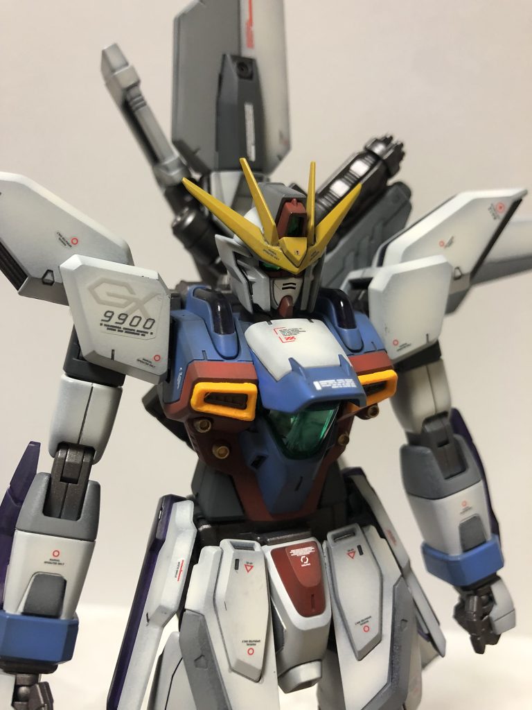 MG 1/100 GX-9900　ガンダムX–2枚目/制作者：kiyo