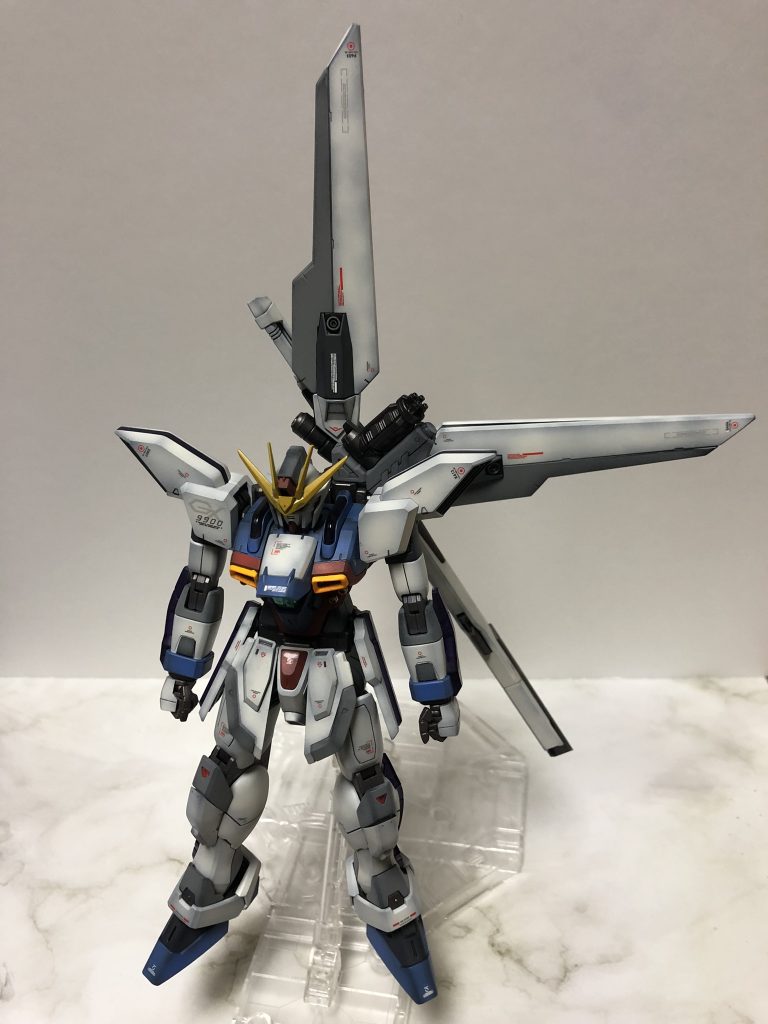 MG 1/100 GX-9900　ガンダムX–5枚目/制作者：kiyo