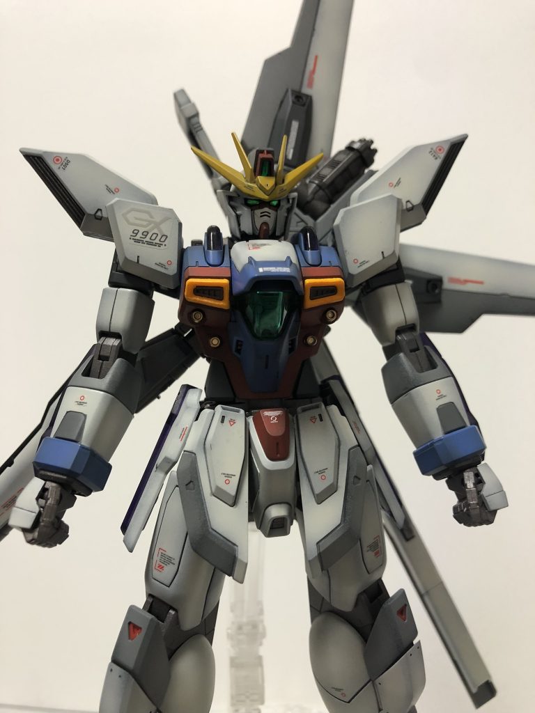 MG 1/100 GX-9900　ガンダムX–4枚目/制作者：kiyo