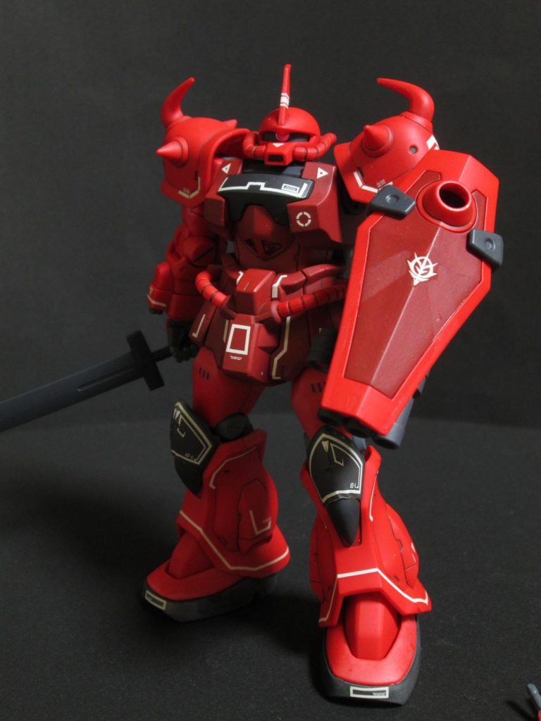 シールドからガトリング砲を外したら、跡が残っちゃいました。最後まで見て頂きありがとうございました。