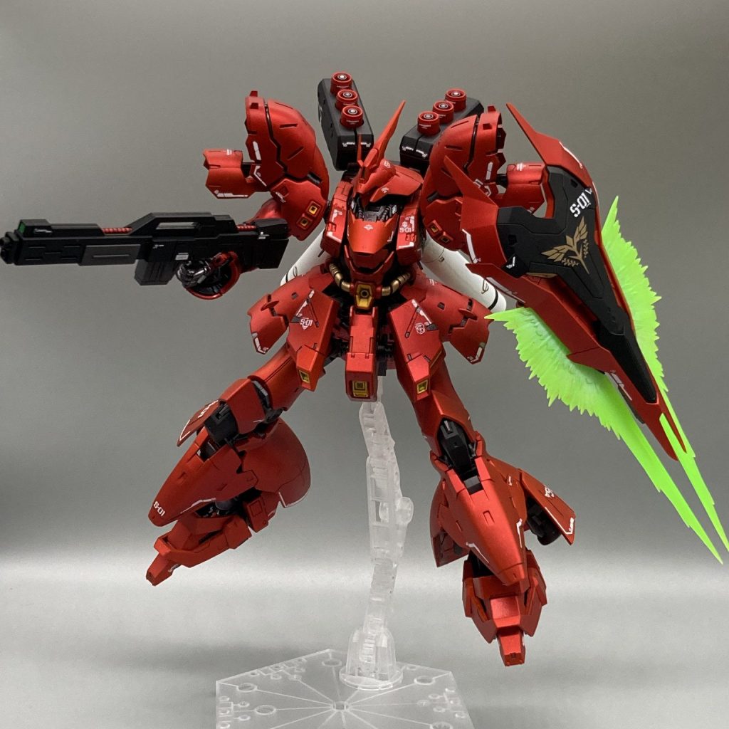 ガンプラ RGサザビー ff 全塗装 RG サザビー 全塗装｜@yuuki1さんの