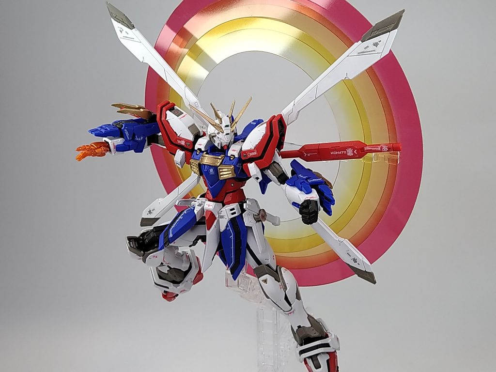 ゴッドガンダム–4枚目/制作者：ぐりぐら