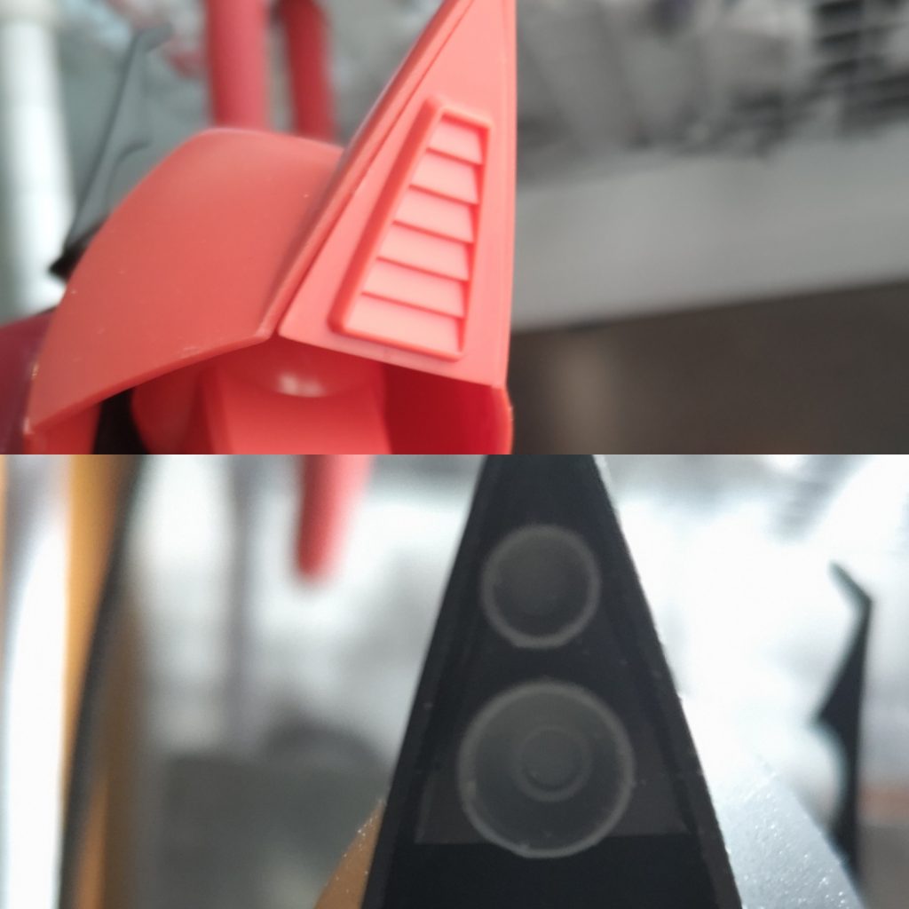 ショルダースラスター純正を廃止し2連に。