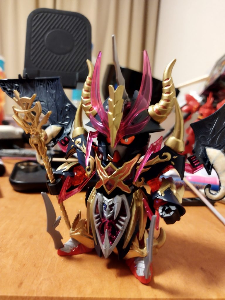 マント展開！ブラックドラゴン的な。