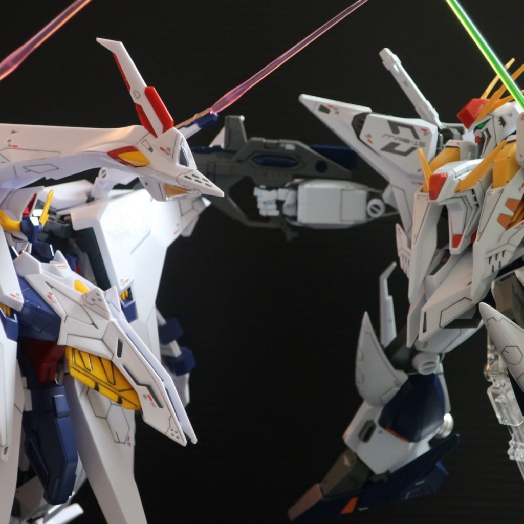 クスィーガンダム VS ペーネロペー｜t_a_k_e_さんのガンプラ作品 