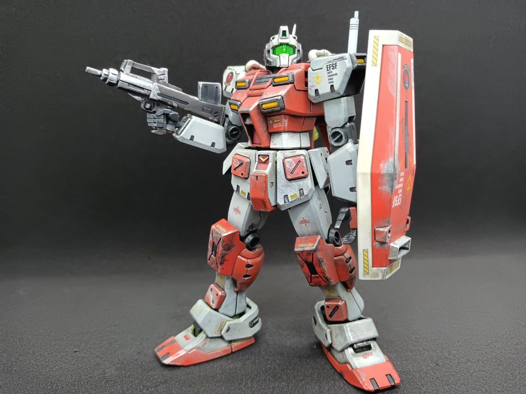 シールド逆持ちが好きです。