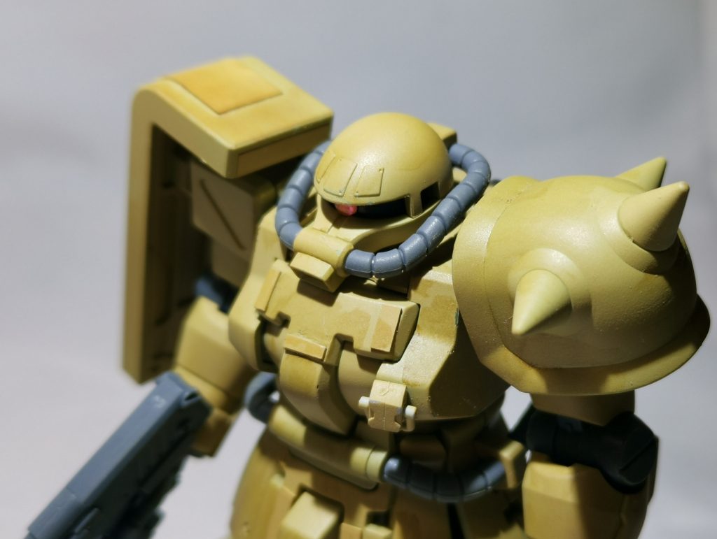 今回は少しプラ板でディティールアップしたりしました。