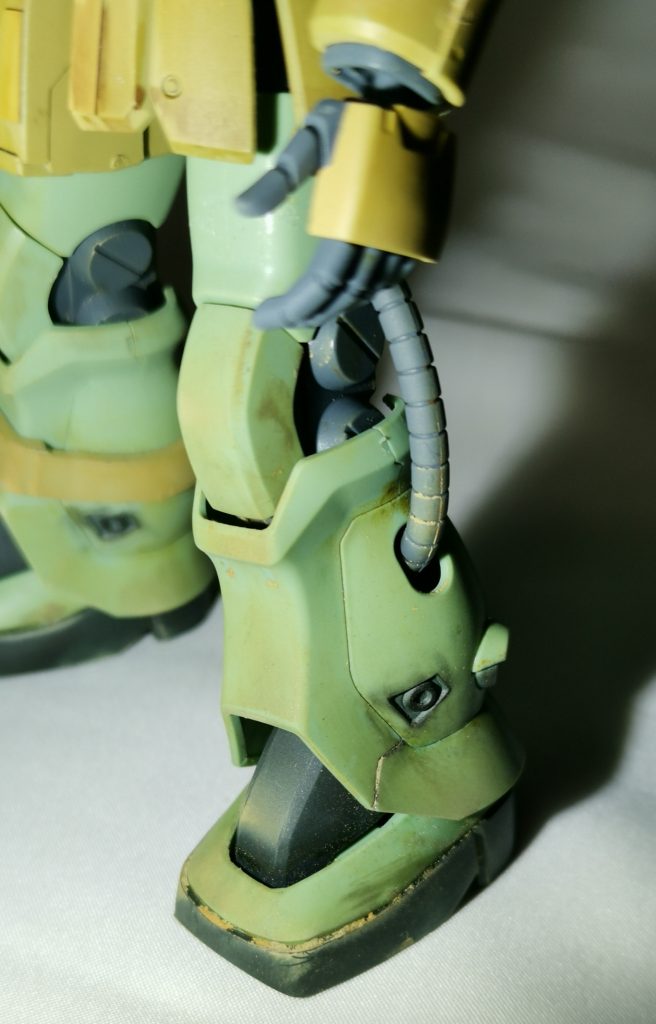 ウェザリングはウェザリングマスターとリアルタッチマーカーを使用。