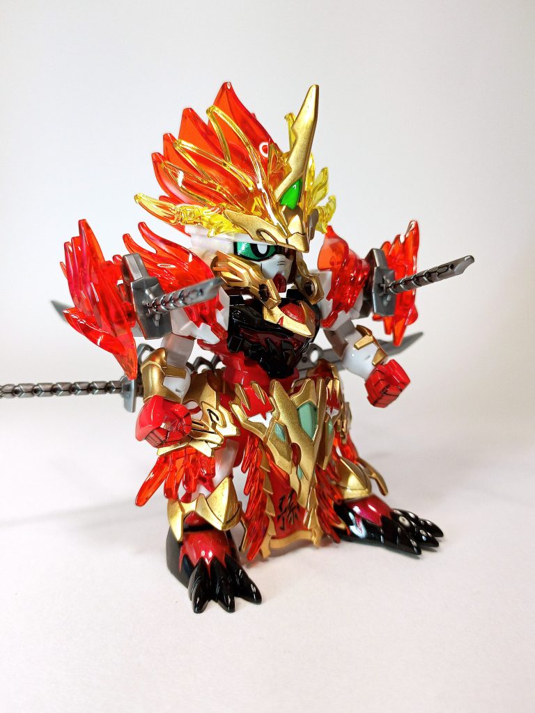 「孫」の字の部分、作る前から不安でたまりませんでしたが、モールドがしっかりしていた為、エナメル塗料流し込みで綺麗に仕上がったと思います！