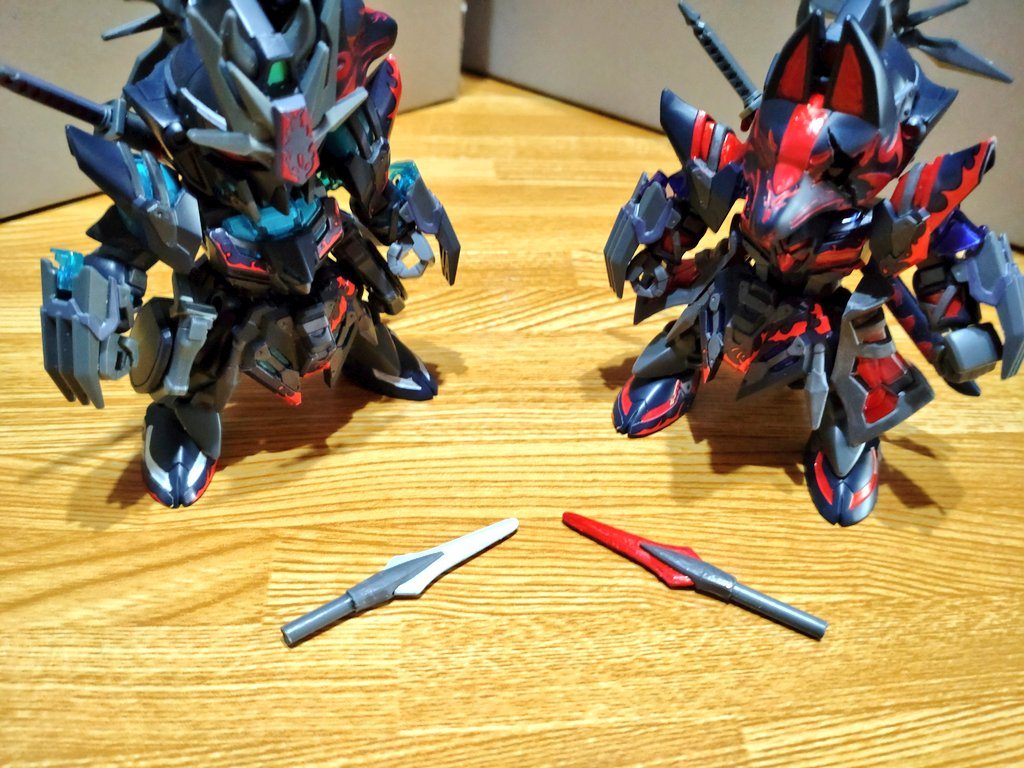 煌・ギラーガには尻尾の先端がひとつ余剰で入ってるので、通常佐助の分も